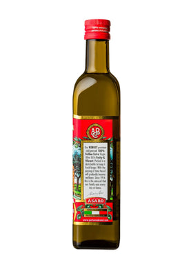 Partanna Everyday Olive Oil label closeup highlighting premium origin.