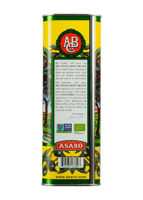 Partanna EVOO tin packaging on kitchen shelf emphasizing authentic Sicilian flavor in meals.