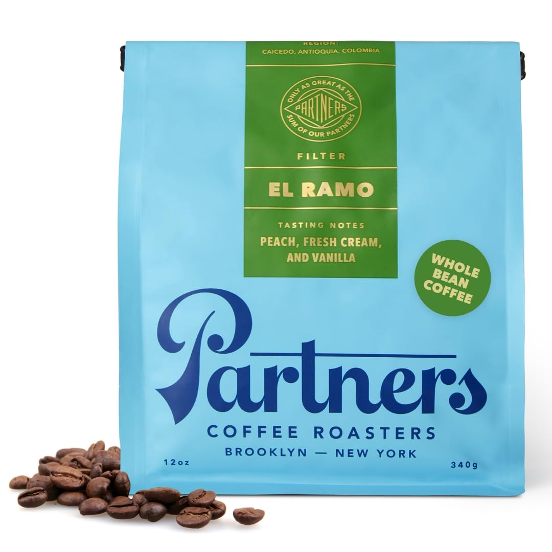 PARTNERS COFFEE ROASTERS El Ramo bag front with light roast notes for everyday brew.