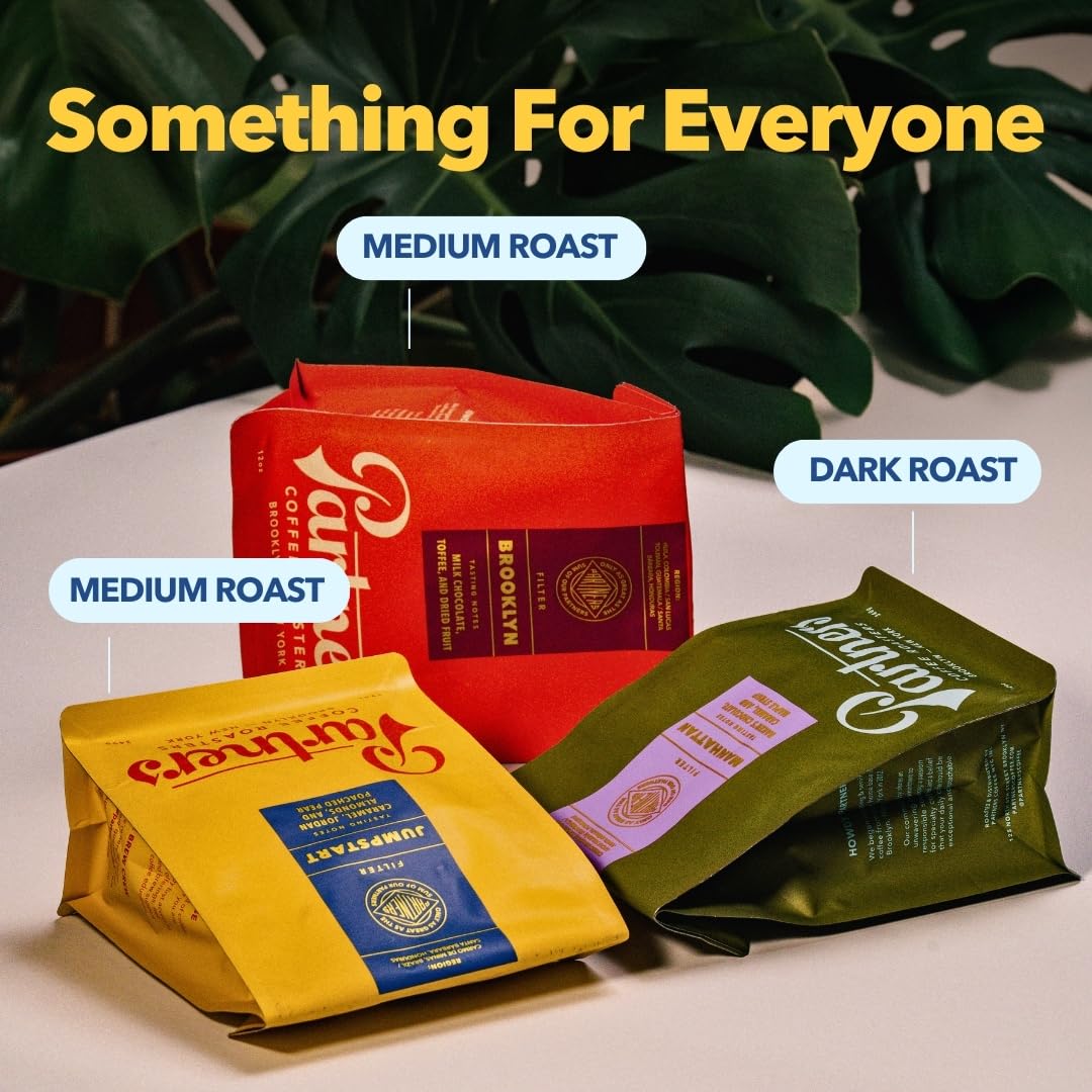 PARTNERS COFFEE ROASTERS lab-tested coffee for safety and quality.