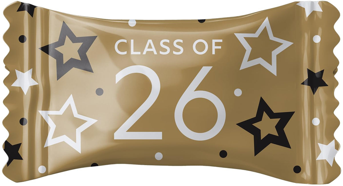 Party Sweets graduation favor packs ready for gift bags at events