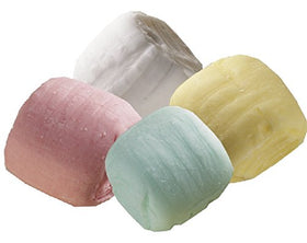 Party Sweets pastel buttermint on table decor, adding color and a tasty touch.