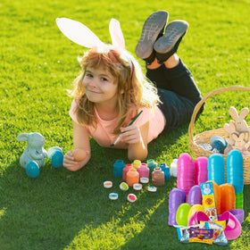 Partypom 50-count set ideal for indoor or outdoor hunts