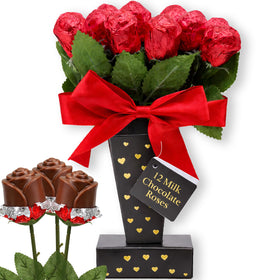 Partypom Mother's Day chocolate roses box ready for gifting
