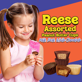 Partypom Peanut Butter Cups white chocolate minis—great for dessert trays.