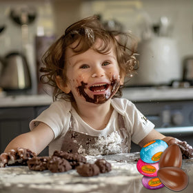 Partypom Reese peanut butter eggs bulk 2lb for sharing at parties and gatherings.