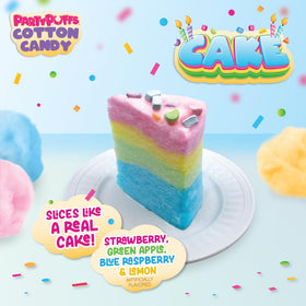 PartyPuffs includes crunchy candy bits for extra bite.