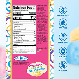 PartyPuffs crunchy candy topping adds texture to dessert
