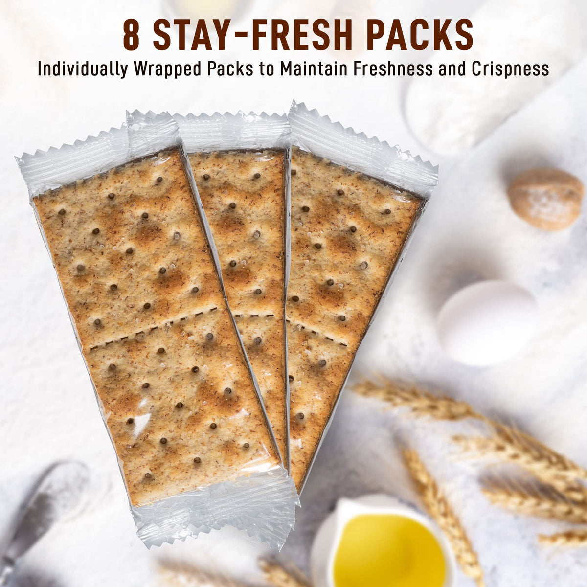 Paskesz Simply Saltines ready to dip for party or lunch