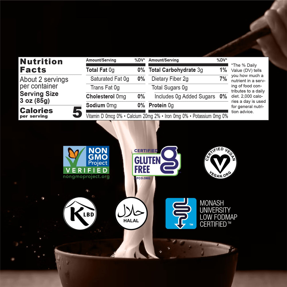 Pasta dishes ready to heat with Miracle Noodle for quick meals.