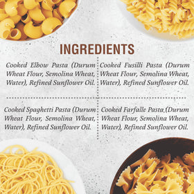 Pasta Zing fusilli pouch for textured bowls and creative recipes
