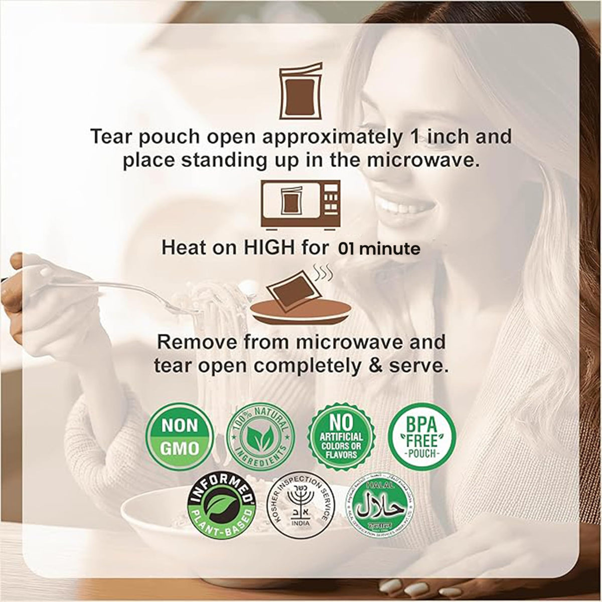 PASTA ZING shelf-stable pouch no fridge needed for on-the-go meals