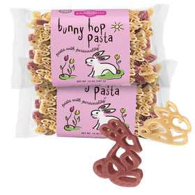 Pastabilities Bunny Hop Pasta with bunny shapes for kid-friendly meals.