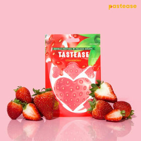 Tastease heart pasties in candy form for a fun, long-wear option.