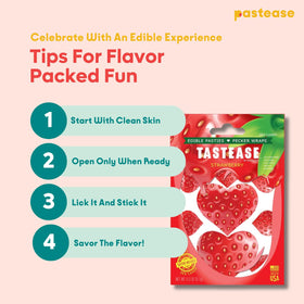 Pastease edible pasties apply easily for quick, cheeky coverage.