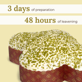 Pasticceria Fraccaro 1932 sourdough-dough colomba, naturally leavened crumb