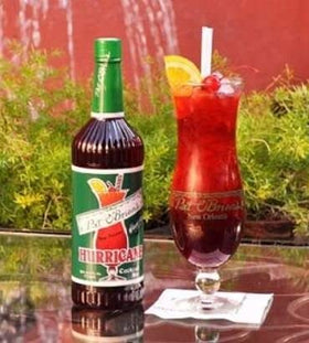Pat O'Brien's Hurricane mix ready-to-serve in a glass for entertaining.