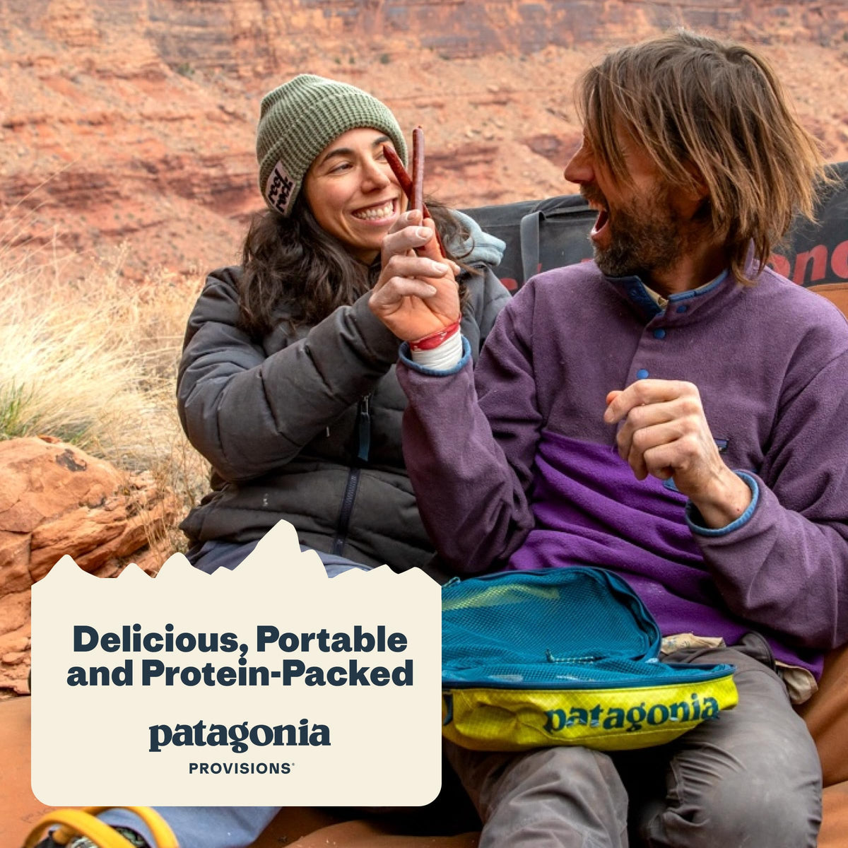 Patagonia Provisions nutrition label highlights 8g protein and 60 calories