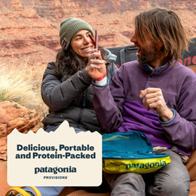 Patagonia Provisions nutrition label highlights 8g protein and 60 calories