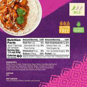 Patak's Butter Chicken simmer sauce cooks in a pan for a fast dinner.