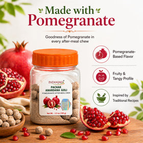 Patanjali Pachak Anardana Goli on-the-go use for stomach comfort