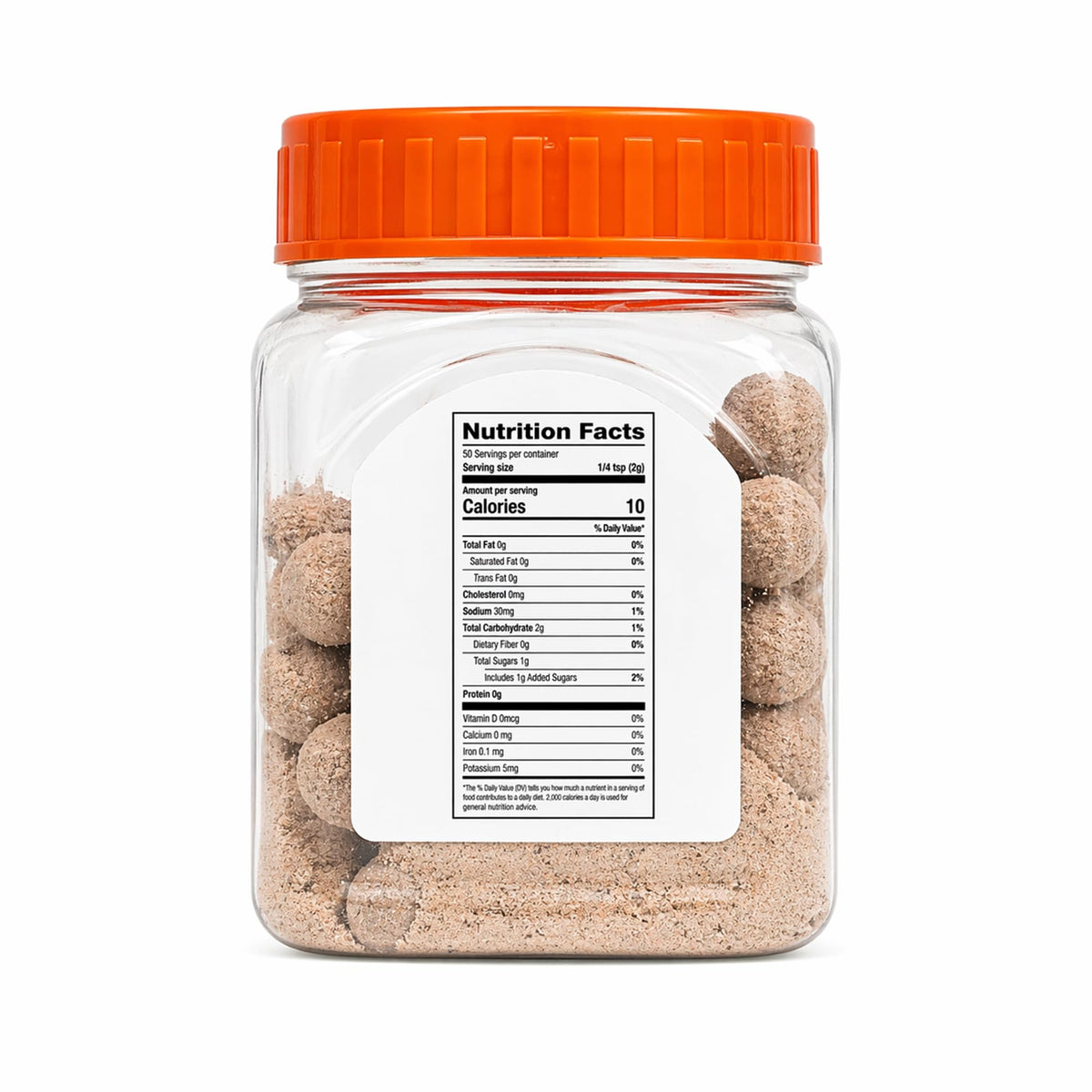 Patanjali Pachak Anardana Goli travel container close-up for convenience