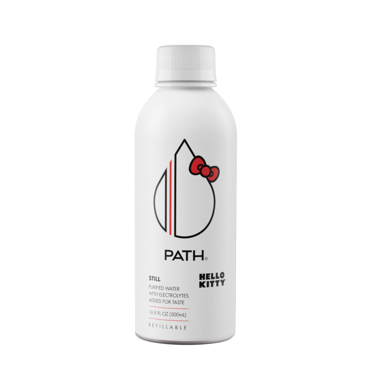 PATH Water Hello Kitty edition bottle pack shows four-pack convenience for families