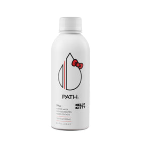 PATH Water Hello Kitty edition bottle pack shows four-pack convenience for families