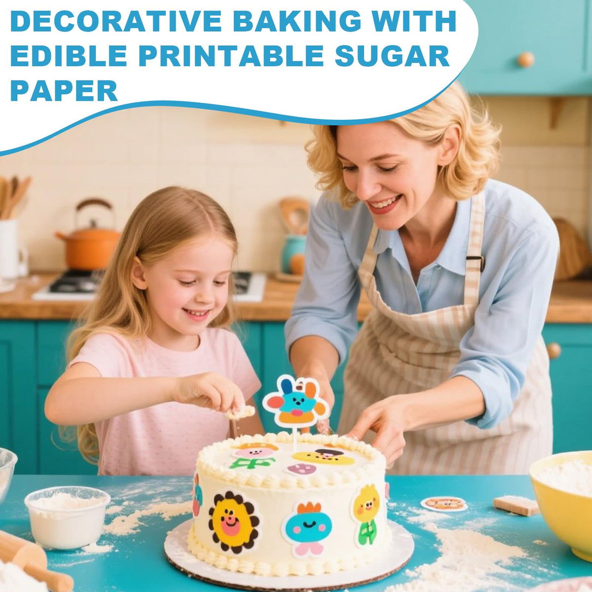 PatiFrussa edible image printer compatible, easy printing on frosting sheets for personalized designs.