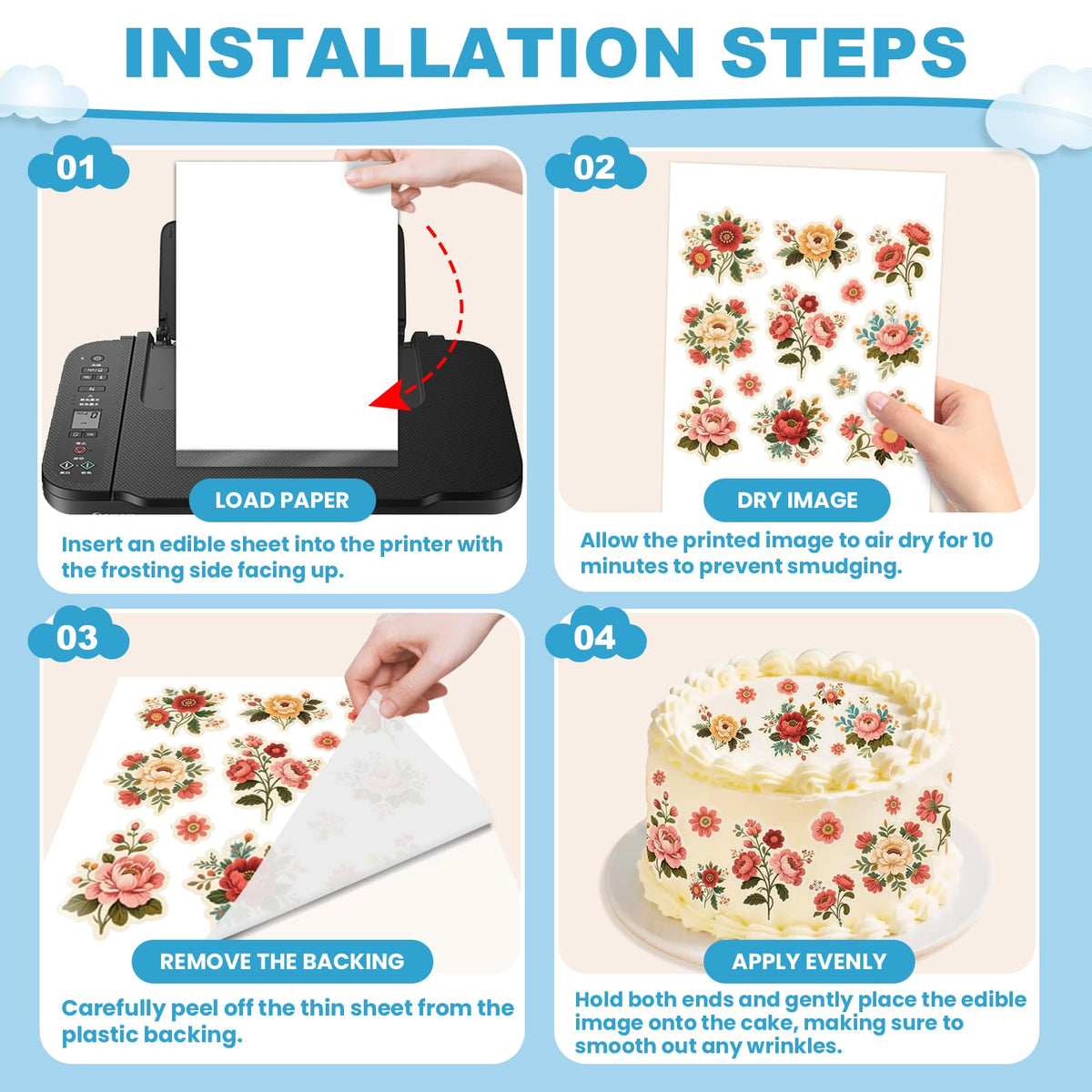 PatiFrussa resealable packaging enhances freshness, store unused sheets for future projects.