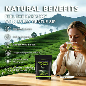 Patiosio high-altitude oolong origin note suggesting calm-focused experience