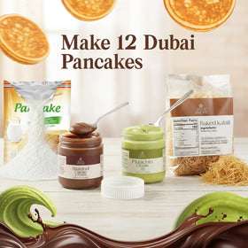PATIS SAVORE Dubai Pancake DIY Set step-by-step guidance supports gourmet results at home