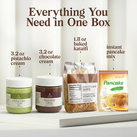 PATIS SAVORE Dubai Pancake DIY Set ingredients view supports quick prep for a family treat