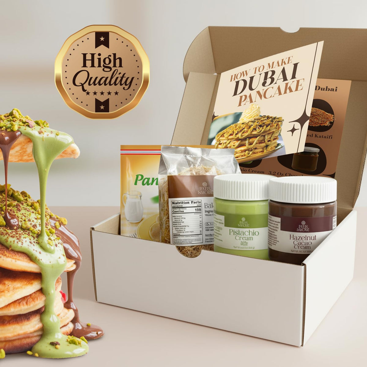 PATIS SAVORE Dubai Pancake DIY Set sharing moments evoke celebration and creativity