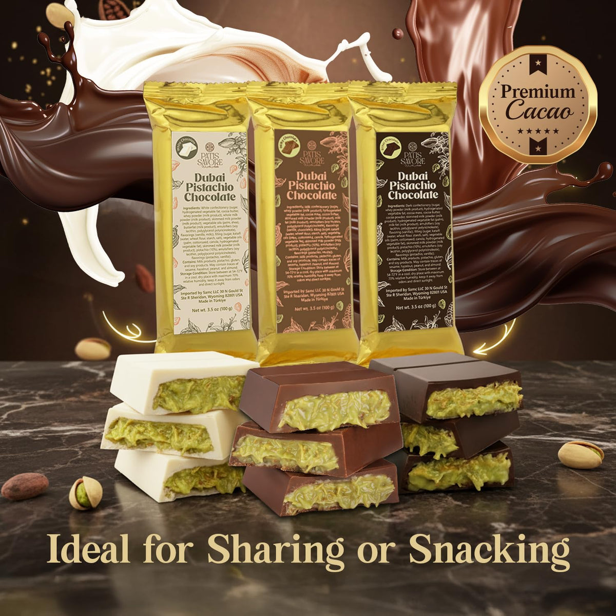 PATIS SAVORE Dubai gift packaging—elegant presentation for gifting