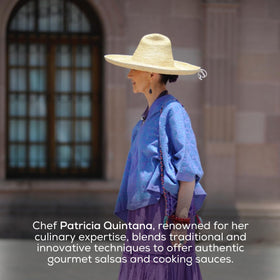 Patricia Quintana Al Pastor sauce on grilled chicken for bold flavor and aroma.