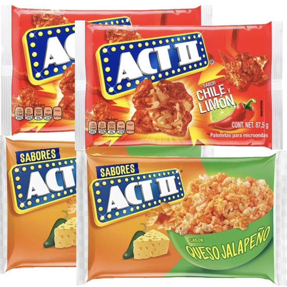 Patroclus Act II Mexican Popcorn Chile Lime bag for bold, tangy snacking.