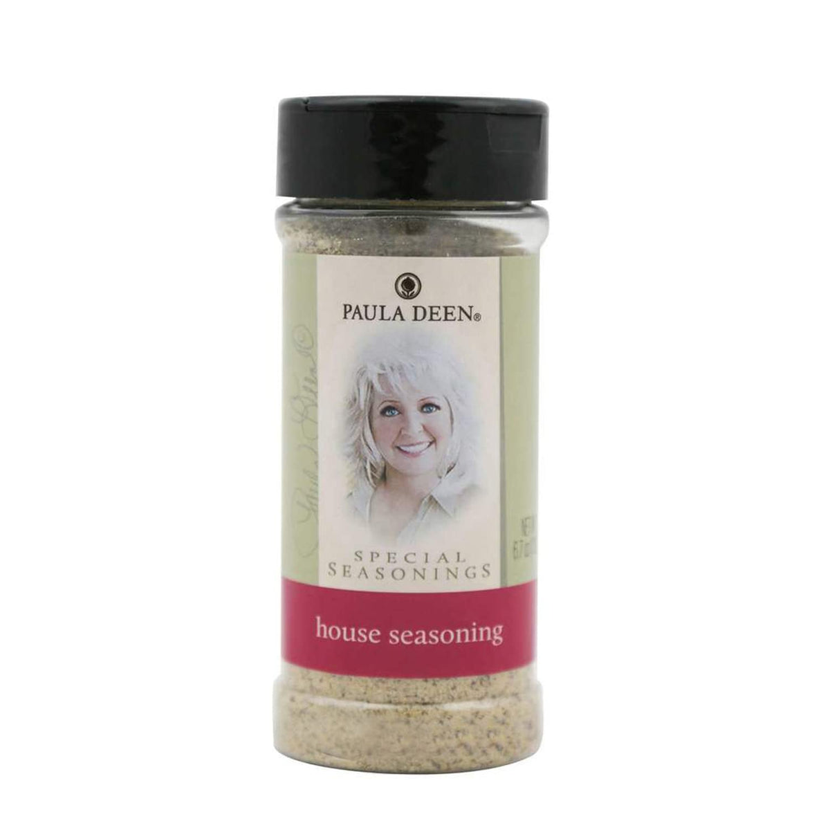 Paula Deen Special Seasoning Blend bottle enhances meats and vegetables.