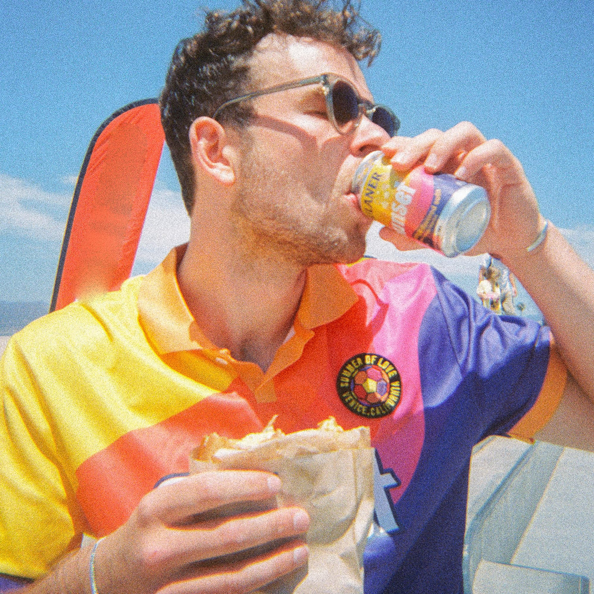 Paulaner Sunset Zero Orange Cola vegan and gluten-free option for inclusive gatherings.