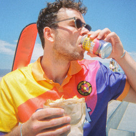 Paulaner Sunset Zero Orange Cola vegan and gluten-free option for inclusive gatherings.