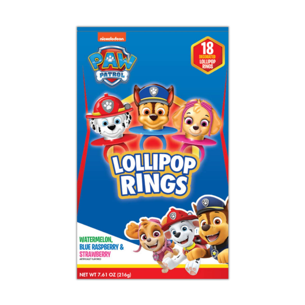 Paw Patrol candy exchange kit box ready for Valentine style swaps