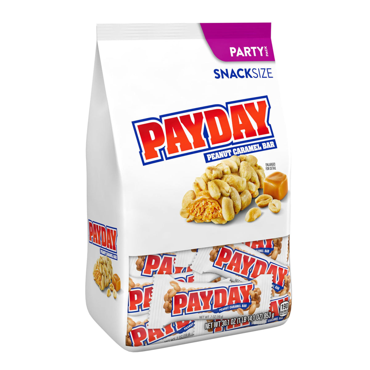 PAYDAY party-pack display ideal for entertaining guests at gatherings