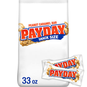 PAYDAY peanut caramel bulk bag ready for sharing at gatherings