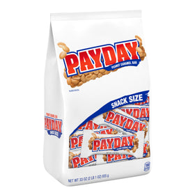 PAYDAY snack-size bars on the go offer quick treats