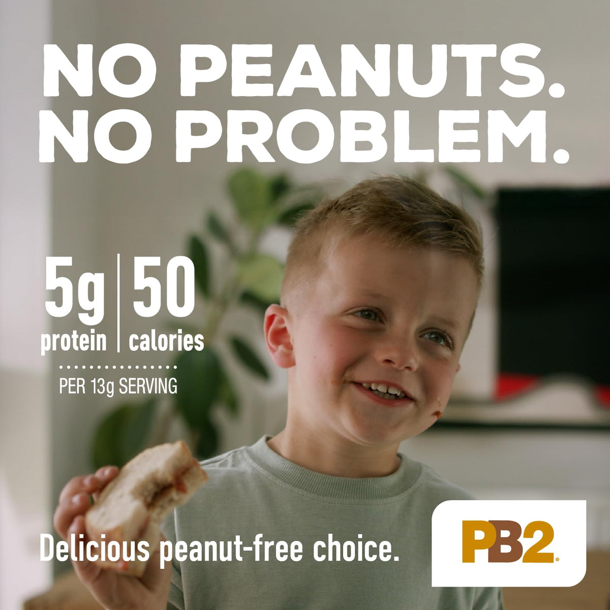 PB2 almond butter spread on toast demonstrating quick, high-protein topping.
