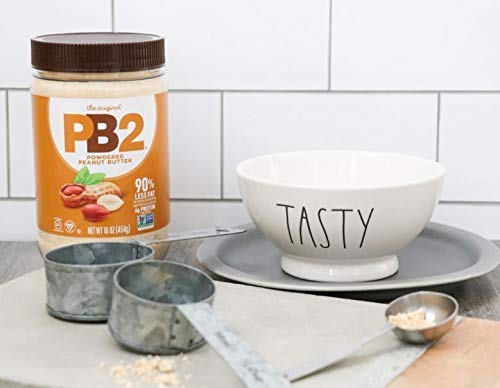 PB2 Cocoa powder fruit dusting on fresh fruit
