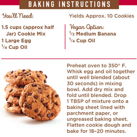 PB2 cookie batter being stirred in a bowl.