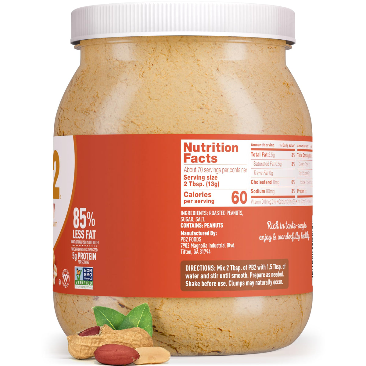 PB2 Crunchy Powdered Peanut Butter baking-desserts scene shows versatile ingredient.
