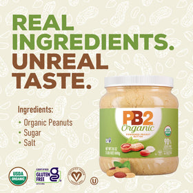 PB2 Organic Powdered Peanut Butter in a shake for protein boost.
