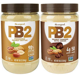 PB2 Original jar close-up for a low-fat snacking option
